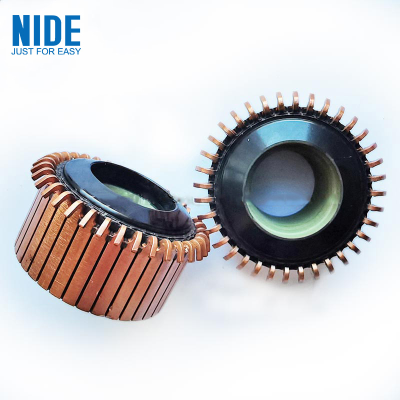 Tại sao cổ góp được sử dụng trong máy DC?